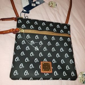 Dooney&Burke canvas crossbody bag